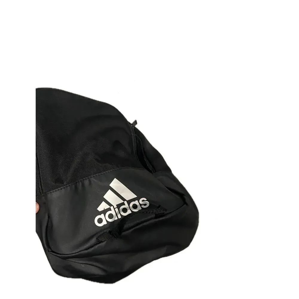 Adidas Defender Small White Black Gym Bag 18